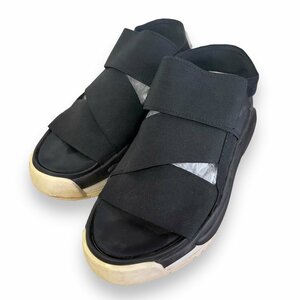 ほぼ美品 Y-3 adidas YOHJI YAMAMOTO ワイスリー HOKORI SANDAL ホコリ ストラップサンダル GX1059 24cm ブラック×ホワイト