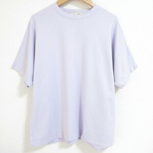 良品 ebure エブール ロンハーマン別注 半袖 クルーネック Tシャツ カットソー 38 ライトパープル