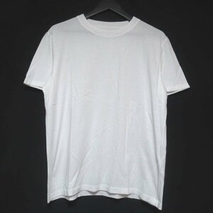 クリーニング済 美品 VALENTINO ヴァレンティノ スタッズ装飾 半袖 Tシャツ カットソー QV3MG08Y3LE Mサイズ 175/100Y ホワイト