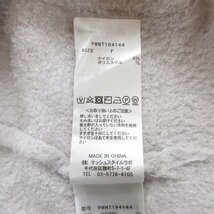 美品 gelato pique ジェラートピケ スムーズィーカラフルボタンカーディガン Vネック 長袖 ルームウェア PWNT184144 F グレー ◆_画像8