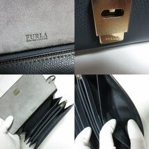 美品 FURLA フルラ LIKE MINI CROSSBODY ライクミニ レザー クロスボディバッグ ショルダーウォレット マルチカラー ◆_画像7