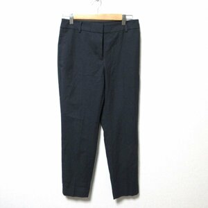  beautiful goods 22SS PLST plus telinen Blend stick pants center Press slacks L size navy *