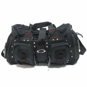 ほぼ美品 OAKLEY オークリー ヴィンテージ Tactical Duffle Shoulder Bag 2way ナイロン ショルダーバッグ ダッフルバッグ ブラック系