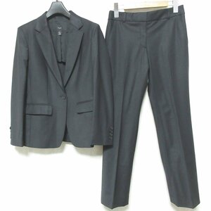  прекрасный товар 20SS ICB I si- Be tailored jacket × слаксы брюки однобортный костюм выставить 7 номер черный *