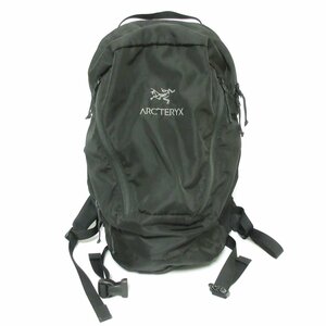 良品 ARC'TERYX アークテリクス MANTIS 26L マンティス26 ナイロン リュック バックパック ブラック ◆