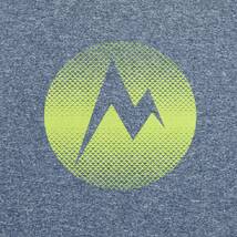 即決☆マーモット MARK ロゴ 半袖Tシャツ DN/Mサイズ 送料無料 速乾吸汗 UPF30 キャンプ ネイビー 紺 Marmot_画像4