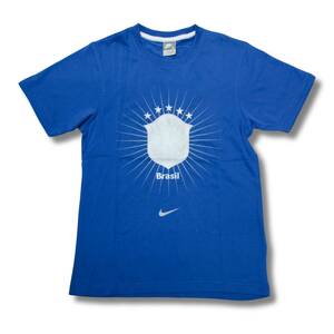 即決☆ナイキ ブラジル代表 Tシャツ BLU/ US Lサイズ 日本サイズ XL 送料無料 半袖 国内正規品 NIKE