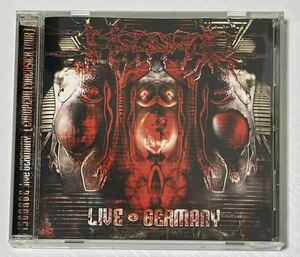 ■ DISGORGE「 LIVE GERMANY 」輸入盤 ディスゴージ Mexico