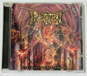 ■ INCANTATION「 DECIMATE CHRISTENDOM 」輸入盤 インカンテーション