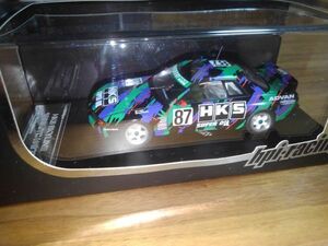 新品未開封 HPI 1/43 HKS SKYLINE 1993 JGTC ADVAN #87(ブラック×ブルー×グリーン) [8090] HKS スカイライン 1993