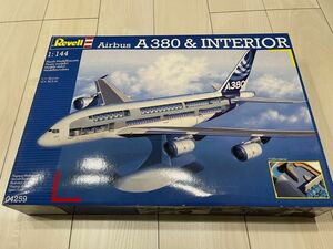 revell 1/144 Airbus A380 & INTERIOR plastic model not yet constructed unopened Revell 