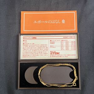 5/29-5 TDK 古い磁気ネックレス 定価6500円　アクセサリー 肩こり　ゴールド 半永久的