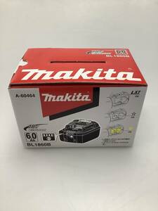 Y2515 新品未使用 makita マキタ 純正 18V リチウムイオンバッテリー BL1860B 6.0Ah 急速充電対応