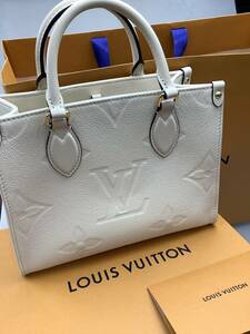 Y2557 LOUIS VUITTON ルイヴィトン ハンドバッグ ショルダーバッグ オンザゴー PM モノグラムアンプラント M46569 2WAY