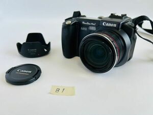 B1P Canon PowerShot Pro1 ZOOM LENS 7.2-50.8mm 1:2.4-3.5 ULTRASONIC レンズフード LH-DC10付