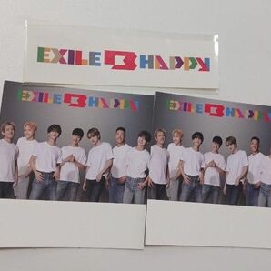 EXILE　B HAPPY 　ステッカー　セット