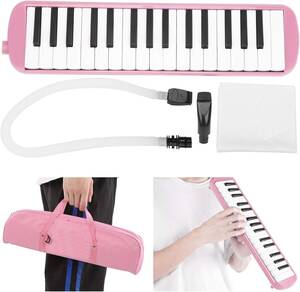  pink melodica musical instruments carrying ... melody piano 32 key melodica safe less . elementary school student kindergarten ( pink )