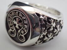 正規品★CHROME HEARTS ★クラスホースシューCHプラスリング22.5号 _画像10