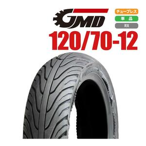 バイクパーツセンター ロードアックス GMDタイヤ 120/70-12 RX-01 TL