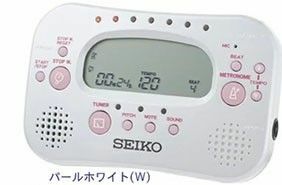 送料無料！SEIKO/セイコー/メトロノーム×チューナー/STH100/パールホワイト