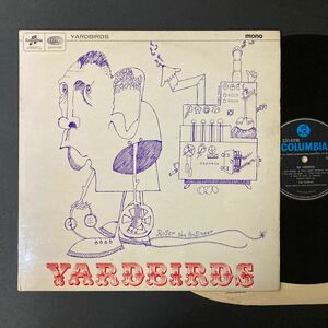 良盤UK ORG. mono マト-1/-1 黒×青ラベル “YARDBIRDS” YARDBIRDS