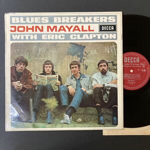 UK ORG. mono マト1A/1A unboxed DECCA “BLUES BREAKERS” JOHN MAYALL with ERIC CLAPTON