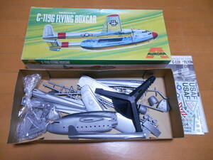 スケール不明　オーロラ　C-119 フライングボックスカー　ジャンク品