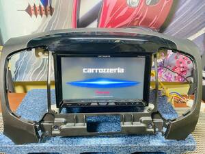 中古★カロッツェリア7型サイバーナビ★AVIC-ZH77★CD録音/DVD/Bluetooth/SD/4×4フルセグ地デジ/2012年地図/miniB-CASカード付