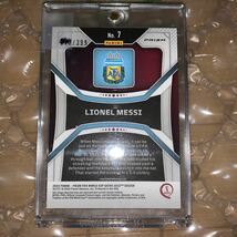 PANINI PRIZM FIFA WORLD CUP QATAR 2022 ARGENTINA LIONEL MESSI リオネル・メッシ　アルゼンチン代表　399枚限定_画像6