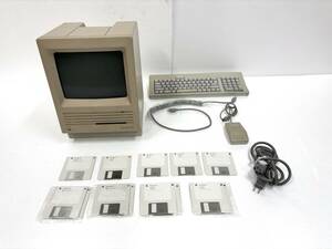 Apple Macintosh SE アップル マッキントッシュ M5011J 800K Drvie Hard Disk 20SC パーソナル コンピュータ パソコン レトロ　動作確認済