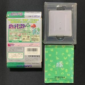 Nintendo【ポケットモンスター 緑】ポケモン 箱説付 任天堂 ゲームボーイ の画像2