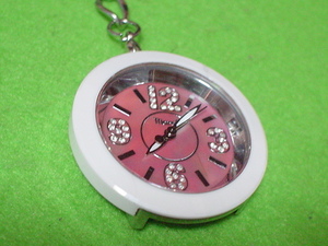 rare article design MARELLI 5ATM.. clock pink pocket type 