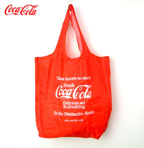 新品 Coca-Cola コカコーラ エコバッグ Drink 赤03 ネコポス可 アメリカン雑貨