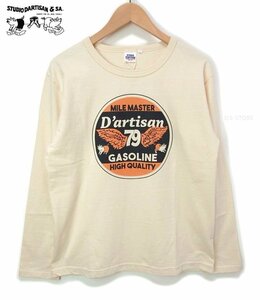 新品 ダルチザン ロングTシャツ ベージュXL 日本製 STUDIO D' ARTISAN メンズ ロンt カットソー ステュディオダルチザン 8129 新着