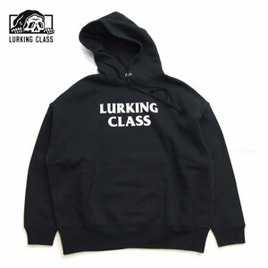 新品 ラーキングクラス パーカー 黒M ビッグシルエット LURKING CLASS メンズパーカーt フーディー プルパーカ 新着 ST23FU02