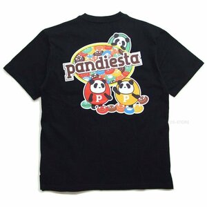 新品 パンディエスタ ポケットTシャツ 黒M スイーツ パンダ半袖t メンズTシャツ カットソー PANDIESTA 554350 新着