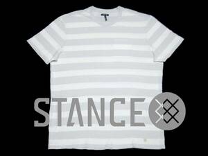 ★オシャレなデザイン! スタンス STANCE ボーダー Tシャツ★ソックス カリフォルニア 靴下 ブランド