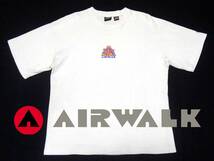 ★凄くオシャレ! エアウォーク AIRWALK Tシャツ ★ USAコットン 厚手 ワイド エアーウォーク スケーター ダンサー アメカジ_画像1