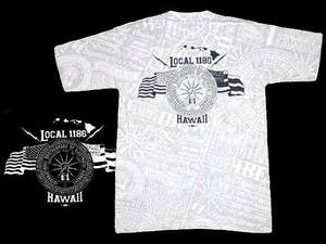 オシャレなデザイン! ハワイ ロコ Ｔシャツ★ローカル 古着 アメカジ ホノルル HAWAII