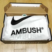 新品未使用 AMBUSH × NIKE AIR FORCE1 LOW SP BLACK 27.5cm ナイキ アンブッシュ エアフォース1 ブラック 黒 DV3464-001_画像2