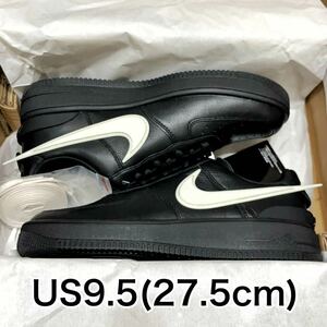 新品未使用 AMBUSH × NIKE AIR FORCE1 LOW SP BLACK 27.5cm ナイキ アンブッシュ エアフォース1 ブラック 黒 DV3464-001