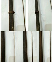 ◆古式銃　管打ち式銃砲　銃　砲　無銘　全長さ 119.2cm　骨董品　古美術品　錆あり◆_画像7