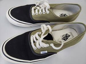 VANS/ Vans / спортивные туфли / размер USmen11/ хаки * чёрный / двухцветный /