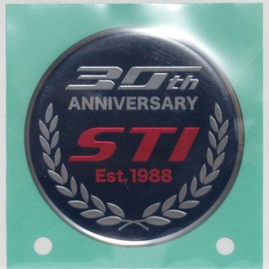 【残り僅か】STI オーナメント リア 30th 【ST91053VV280】 スバル STI30周年記念オーナメントの画像1