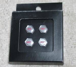 [ remainder barely ] Subaru STI valve cap set 4 piece entering SUBARU [ST28102ST030]