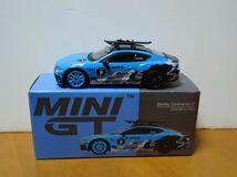 ★MINI GT 1/64　　Bentley Continental GT　ベントレー コンチネンタル GT　2020 GP アイスレース　　247★_画像3