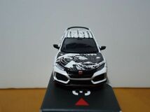 ★MINI GT 1/64　Honda Civic Type R　ホンダ シビック タイプR　ArtCar マンガ 2018 パリオートショー　　37★_画像5