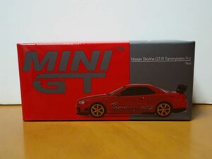 ★MINI GT 1/64　Nissan Skyline GT-R Tommykaira R-Z　日産 スカイライン GT-R トミーカイラ R-Z　レッド　　543★