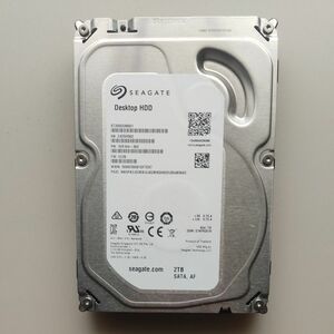 ST2000DM001 2TB 内蔵型HDD 3.5 SEAGATE SATA 使用時間少なめ