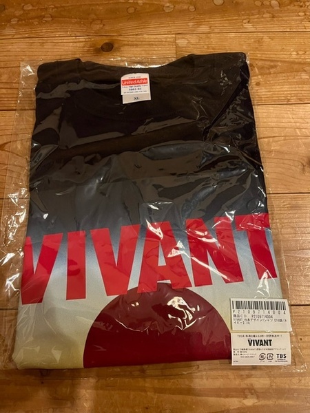 ◎完売新品◎TBS　日曜劇場　VIVANT　第10話台本風Tシャツ　ＸＬサイズ　別版　堺雅人　阿部寛　二階堂ふみ　役所広司　二宮和也　松坂桃李